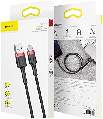 Baseus 1 Meter USB Type C Fast Charging Data Data Sync Charger Cable Cord Baseus 1 Meter USB Type C Fast Charging Data Data Sync Charger Cable Cord